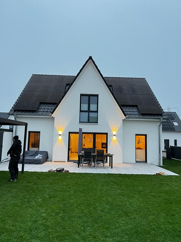 DC-Verkabelung Detail